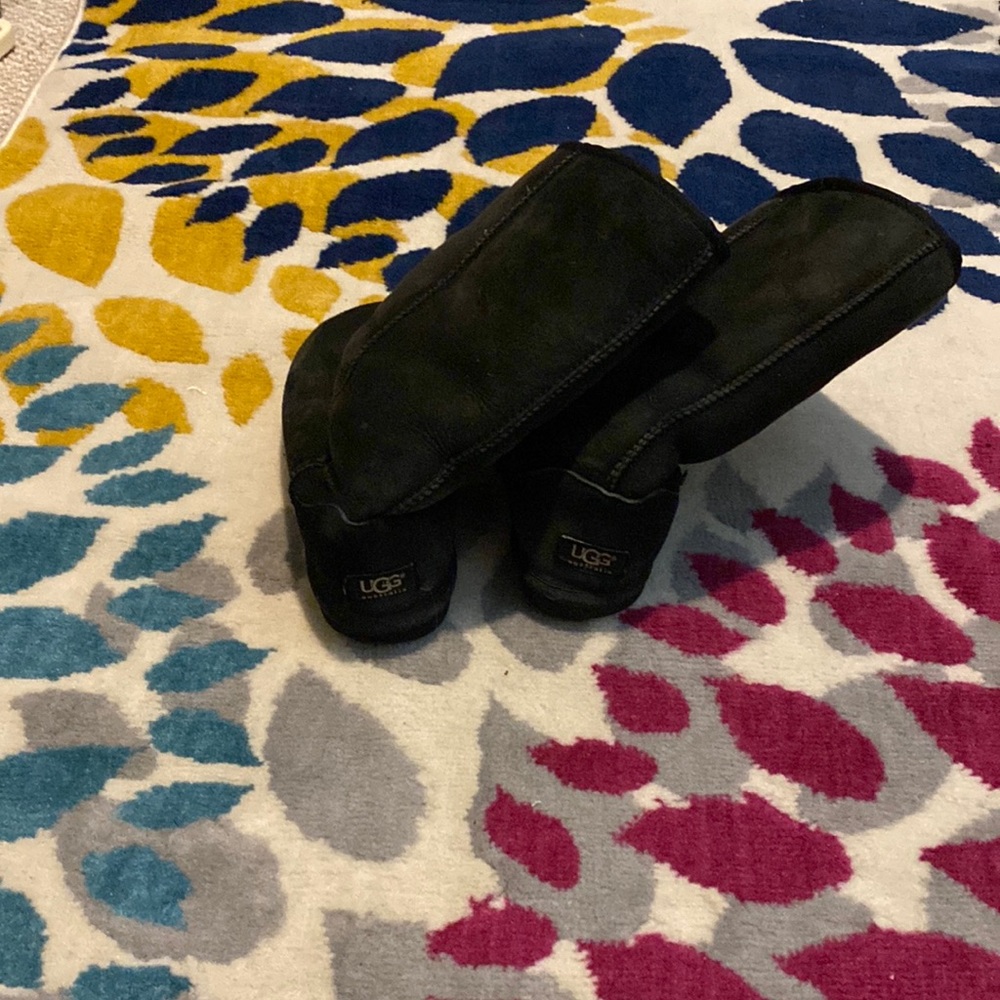 Black Ugg boots